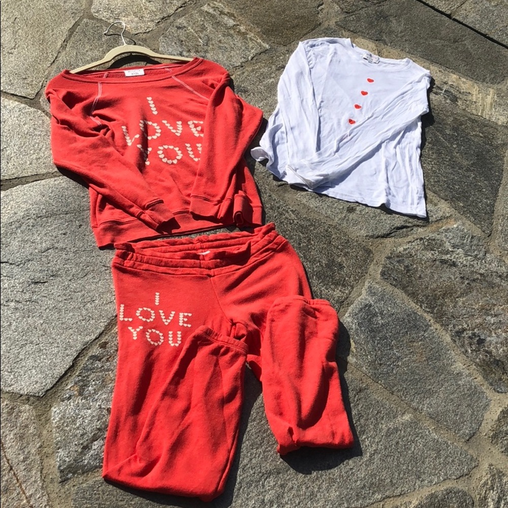 Wild fox kids valentine set.